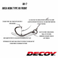 Single Hook Decoy AH-7 AREA HOOK Type VII FRONT