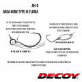 Single Hook Decoy AH-9 AREA HOOK Type Ⅸ FLORIA