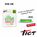 Braided line Tict Rhyme 150m