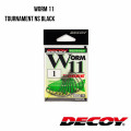 Offsethaken Decoy Worm11 Tournament Ns Schwarz