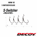 Офсетный крючок Decoy Worm101 RS HOOK NS ЧЕРНЫЙ