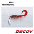 Haken Decoy Worm29 ROCKN HOOK W NICKEL