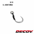 Single Hook Decoy DJ-74 S.L. ASSIST SINGLE