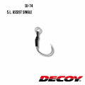 Single Hook Decoy DJ-74 S.L. ASSIST SINGLE