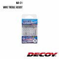 Hook Decoy WA-21 WIRE TREBLE ASSIST