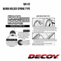 Warm Decoy WH-02 Теплый держатель пружинного типа, прозрачный