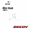 Señuelo de anzuelo compensado MINI HOOK MG-1