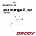 Single Hook Decoy AH-10 AREA HOOK Type Ⅹ JOVE