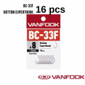 Гачок Vanfook BC-33F Bottom Experthook Fusso Black 16шт