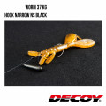 Hameçon Decoy Worm37 KG HAMEÇON ÉTROIT NS NOIR