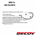 Offset Hook Decoy Worm 13S ROCK FISH LIMITED