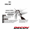 Застібка Decoy SN-5 Spiral Snap