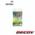 Treble Hook Decoy FB-5 FIBER TREBLE