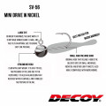 Jig head Decoy SV-56 MINI DRIVE W NICKEL