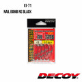 Jig head Decoy VJ-71 NAIL BOMB NS BLACK