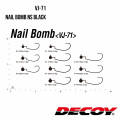 Джиг-головка Decoy VJ-71 NAIL BOMB NS BLACK