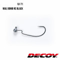 Jig head Decoy VJ-71 NAIL BOMB NS BLACK