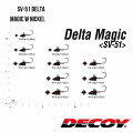 Jigkopf Decoy SV-51 DELTA MAGIC W NICKEL