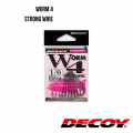 Haken Decoy Worm4 Starker Draht