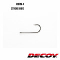 Haken Decoy Worm4 Starker Draht