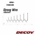 Single Hook Decoy Worm 4 STRONG WIRE