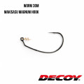 Haken Decoy Worm30M Makisasu Magnum Hook Ns Schwarz