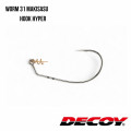 Офсетный крючок Decoy WORM 31 MAKISASU HOOK HYPER WORM HOOK