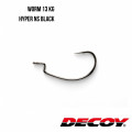 Haken Decoy Worm13 kg Hyper Ns Schwarz