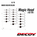 Jig head Señuelo VJ-76 MAGIC HEAD NS NEGRO