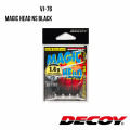 Jig head Señuelo VJ-76 MAGIC HEAD NS NEGRO