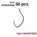 Крючок Vanfook BC-33F Bottom Experthook Fusso Black 50шт