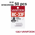 Гачок Vanfook BC-33F Bottom Experthook Fusso Black 50шт