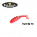 #S854  Clear red/ Shilver