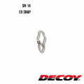 Застібка Decoy SN-14 EX SNAP SILVER 7шт