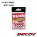 Jigkopf Decoy SV-51H DELTA MAGIC HEAVY W NICKEL