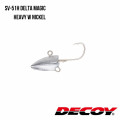 Tête plombée Decoy SV-51H DELTA MAGIC HEAVY W NICKEL