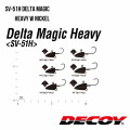 Jig head Decoy SV-51H DELTA MAGIC HEAVY W NICKEL