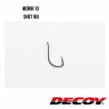 Señuelo con anzuelo compensado Worm10 SHOT RIG NS NEGRO