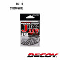 Гачок Decoy JIG11B МІЦНИЙ ДРІТ