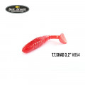 #S854  Clear red/ Shilver