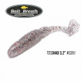 #S351  UV Hologram Clear/ Red