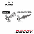 Single Hook Decoy SINGLE 29 TRAILER SINGLE