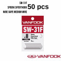 Крючок Vanfook SW-31F Spoon Experthook Wide Gape Fusso Черный 50шт.