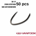 Крючок Vanfook SW-31F Spoon Experthook Wide Gape Fusso Черный 50шт.