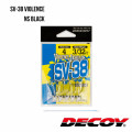 Jig head Decoy SV-38 VIOLENCE JIG HEAD NS BLACK