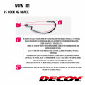 Offset Hook Decoy Worm 102 S-SWITCHER NS BLACK