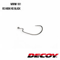 Offset Hook Decoy Worm 102 S-SWITCHER NS BLACK