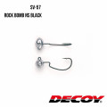 Jig head Decoy SV-57 ROCK BOMB NS BLACK