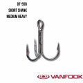 Treble Hook Vanfook DT-55B Short shank Medium Heavy