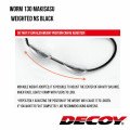 Гачок Decoy Worm130 MAKISASU WEIGHTED NS BLACK